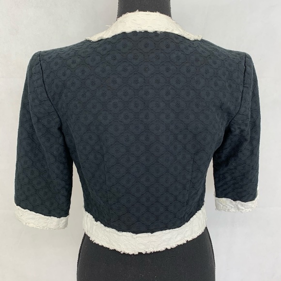 Trina Turk Colorblock Pattern Evening Jacket - Picture 4 of 5